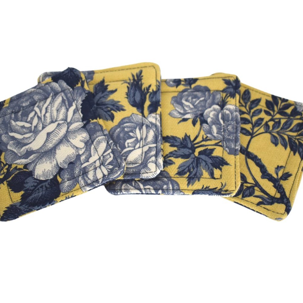 Designer Fabric Coasters NWT
